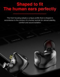 TRN BA5 In ear monitors 3