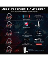Gaming Headphones EKSA E900 5