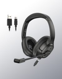 Wired headset with mic