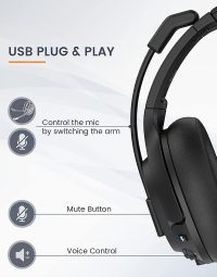Wired headset with mic 4