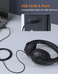 Wired headset with mic 6