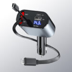 4 in 1 retractable car charger