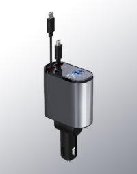 4 in 1 retractable car charger